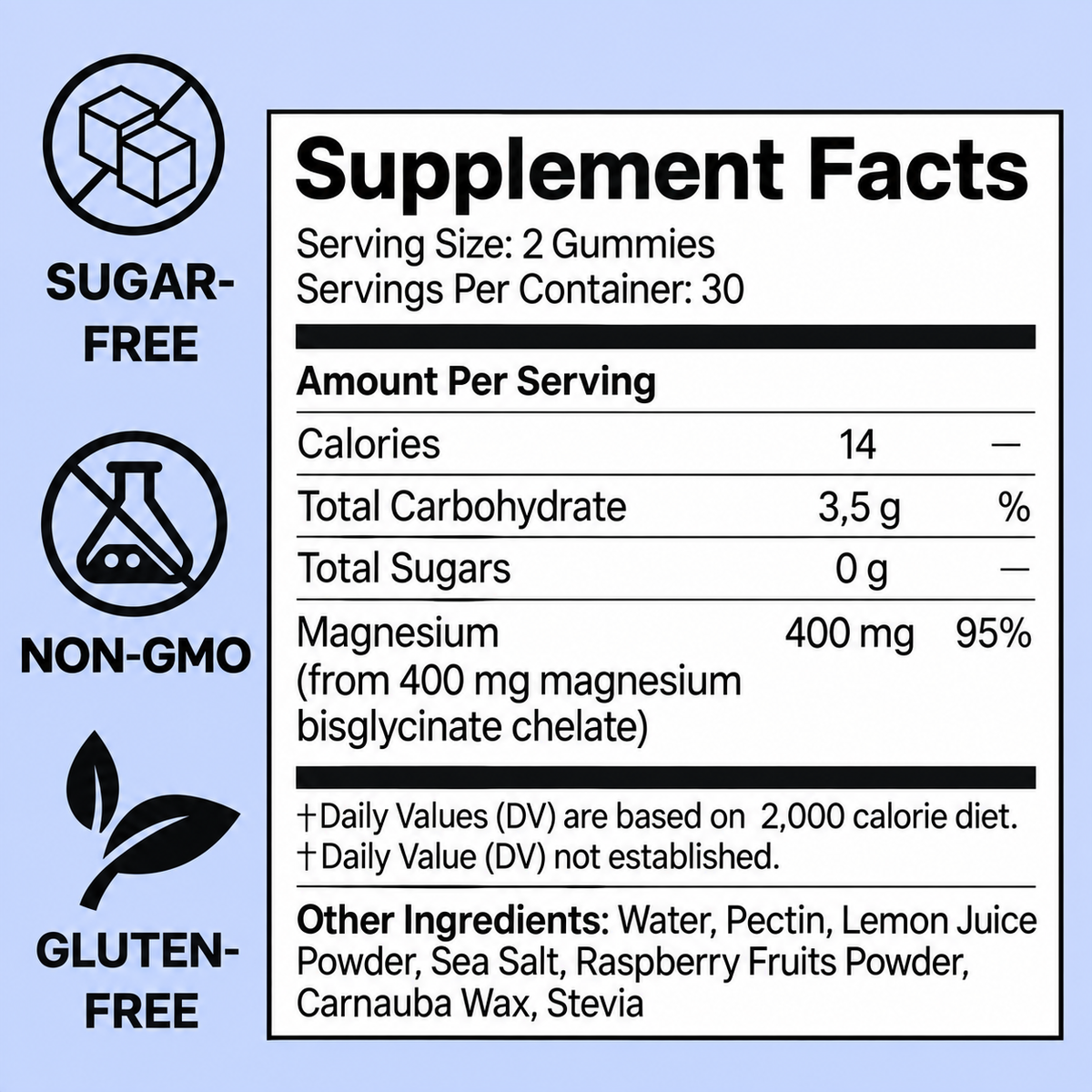 SPNutrition Magnesium Bisglycinate Gummies