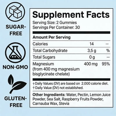 SPNutrition Magnesium Bisglycinate Gummies